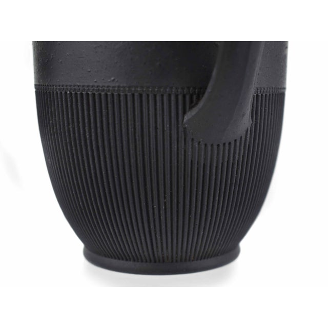 Mid 20th Century 1950s Mid-Century Modern West German Black Basalt Small Pitcher by Greil For Sale - Image 5 of 6