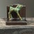 1920s Antique Art Deco Metal Horse Bookends For Sale - Image 5 of 6