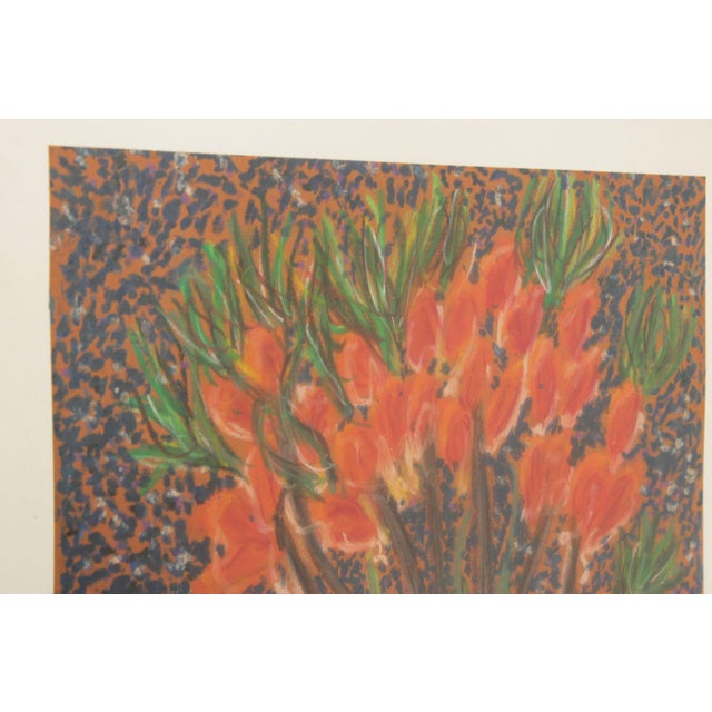 Artist Signed Pastel Painting Inspired by Vincent Van Gogh For Sale - Image 11 of 18