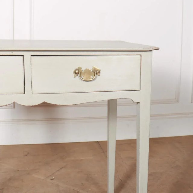 English Painted Lamp Table, 1890s For Sale - Image 3 of 6