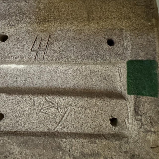 Large Vintage 1930s 3 Monkeys Majolica Pottery Figurine - See Hear Speak No Evil For Sale - Image 6 of 6