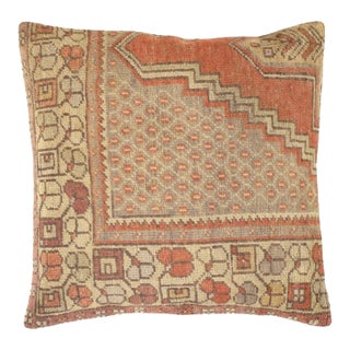 Pasargad DC Vintage Hand Knotted Rug Turkish Pillow For Sale