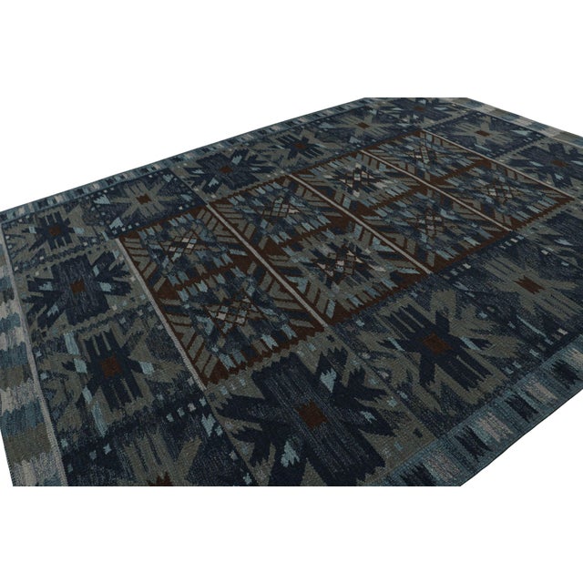 This 9x12 Kilim rug is from the flatweave line in the Scandinavian rug collection by Rug & Kilim. Handwoven in wool and...