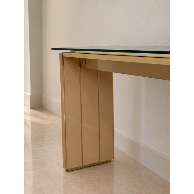 Mario Sabot Console Table by Alain Delon for Sabot, 1970s For Sale - Image 4 of 6