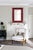 Barcelona Mirror - Glossy Burgundy For Sale - Image 10 of 10