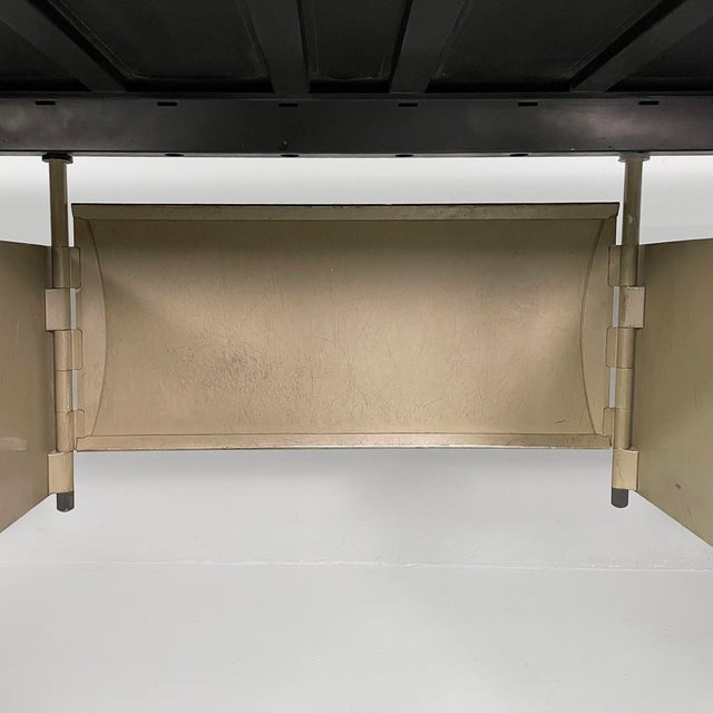 Mid-Century Modern Italian Red Metal, Leather, and Plastic Desk from BBPR Olivetti, 1960s For Sale - Image 15 of 18