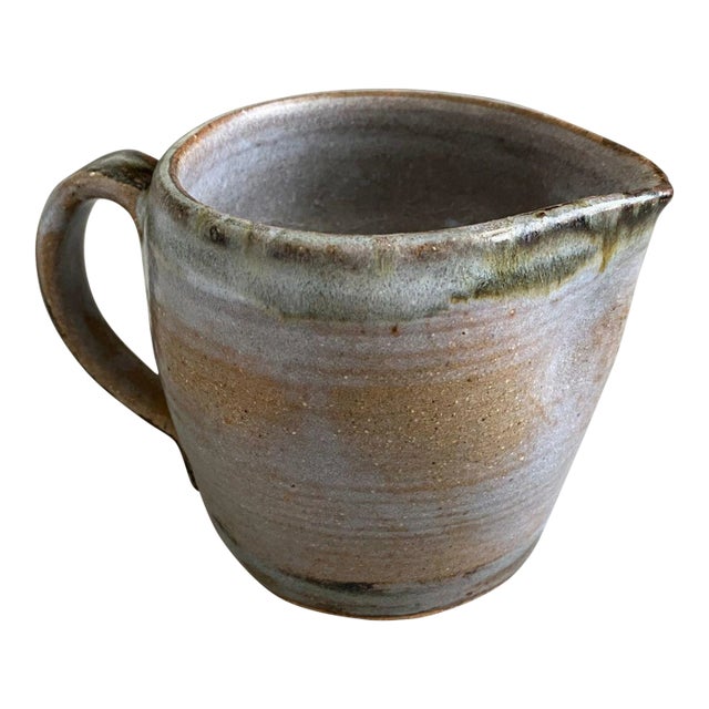 Vintage Ceramic Pottery Creamer For Sale