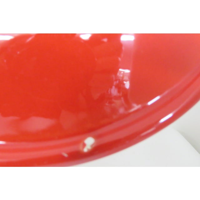 Primula Decorata a Mano Red Ceramic Plates Set of Three Made in Italy 4726b For Sale - Image 9 of 12