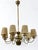 1950s Mid-Century 8-Armed Chandelier from Vereinigte Werkstätten München, Germany, 1950s For Sale - Image 5 of 18