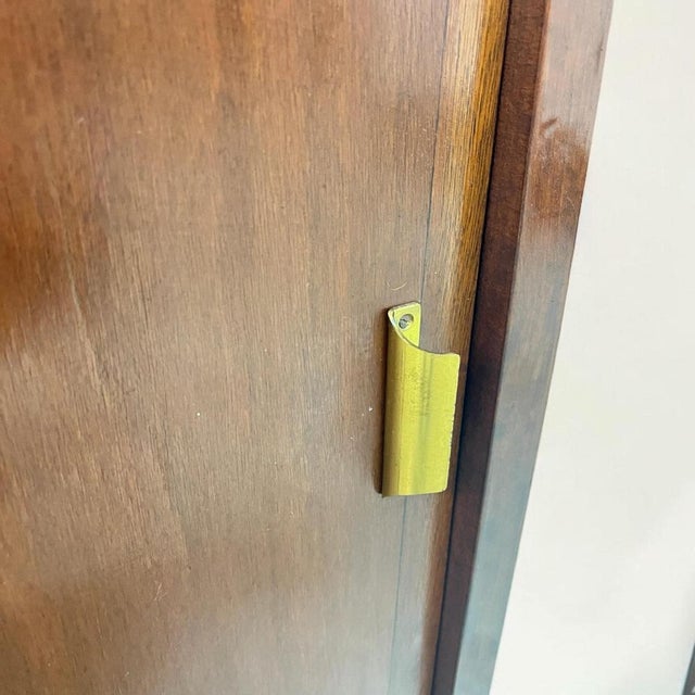 Mid-Century Walnut Display Bar or Media Cabinet, Germany, 1950 For Sale - Image 6 of 11