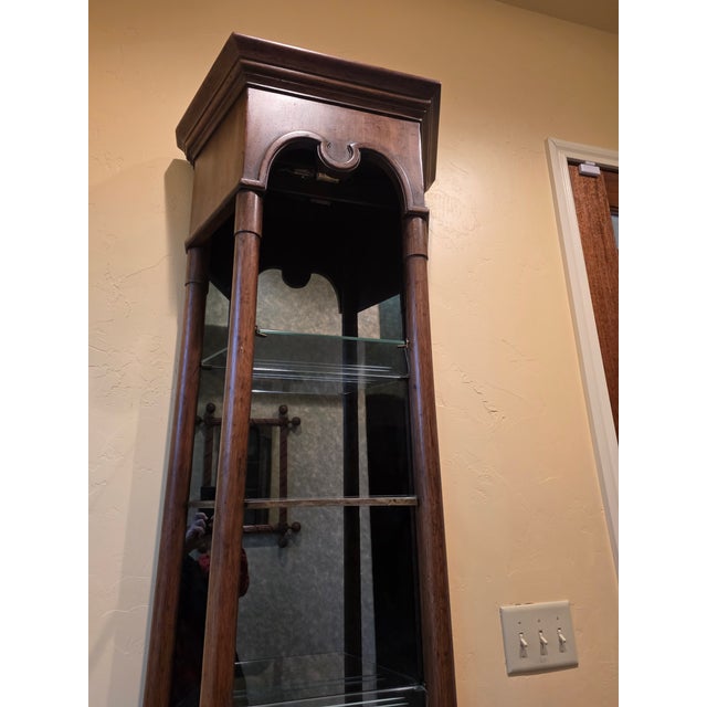 Vintage Mirrored Display Shelf For Sale In San Antonio - Image 6 of 8