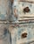 Wood Vintage Distressed Blue Dresser | Hand-Painted 3-Drawer Chest | Shabby Chic French Country | Carved Details | Maison Martine | One of a Kind For Sale - Image 7 of 12