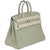 Animal Skin Hermès Birkin 25 Sauge Swift Palladium Hardware 2015 For Sale - Image 7 of 9
