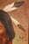 Wood Framed Native American Portrait Painting Signed Wil Hamond 1981 "Lone Hawk" For Sale - Image 7 of 18