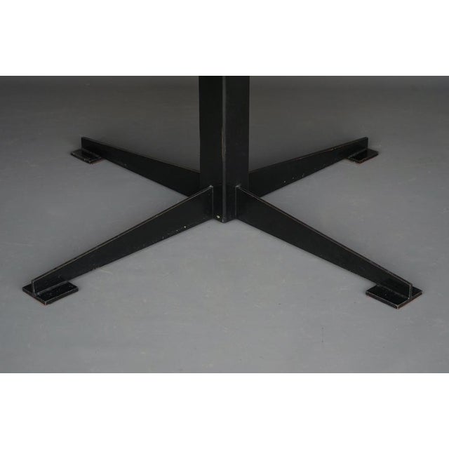 Brutalist Dining Table with Cherry Top by Wim den Boon, 1961 For Sale - Image 16 of 18