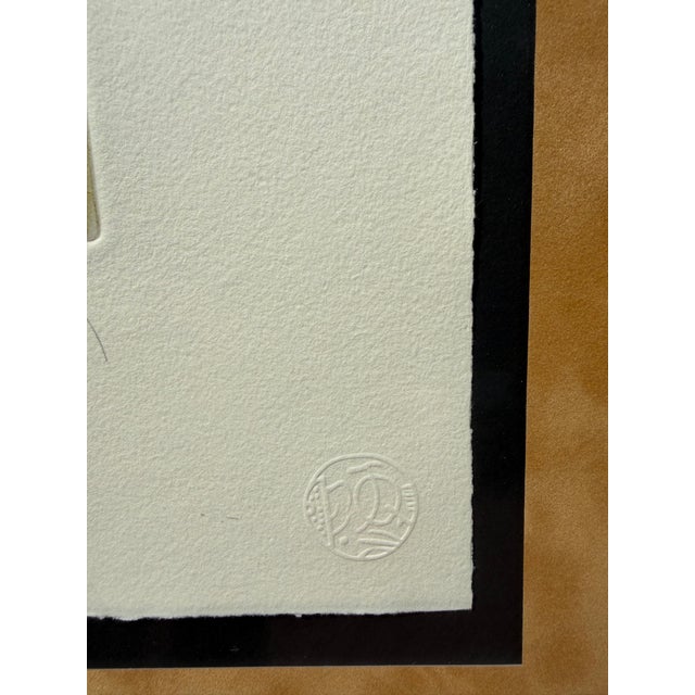 Modern 1990s Enrique Ruiz-Fornells, Signed, Numbered and Stamped Print of “Toros en Ronda” Number 451 of 555 For Sale - Image 3 of 3