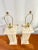 Vintage Coastal Style Rattan Table Lamps (A Pair) For Sale - Image 4 of 13