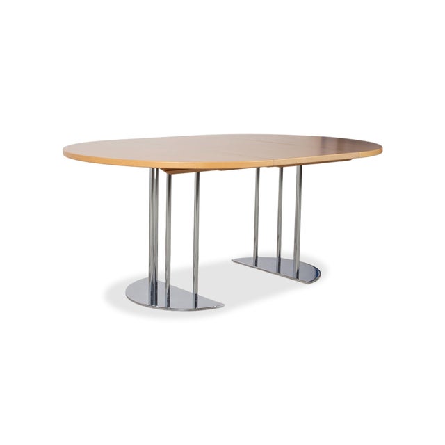 Thonet Wooden Extendable Dining Table from Thonet For Sale - Image 4 of 14