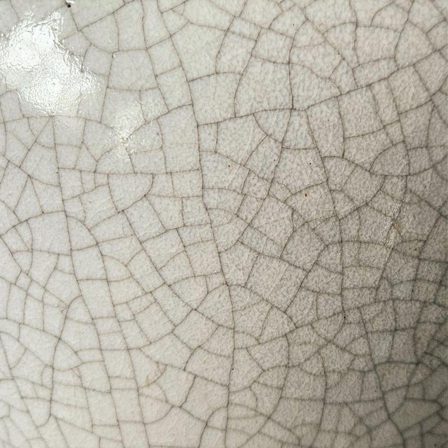 Mid-Century Modern Large Floor Vase by F. Glatzle from Karlsruher Majolika, 1962 For Sale - Image 3 of 5