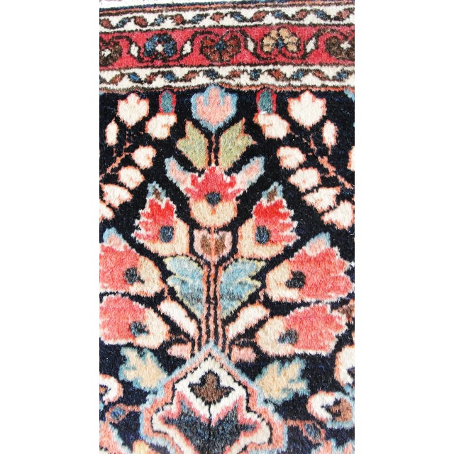 Antique Sarouk Mohajeran Oriental Rug ,C-1920, 1'9" X 2'6" For Sale In Chicago - Image 6 of 9