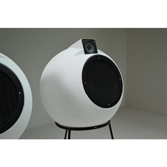 BS 404 Speakers by Joseph Léon for Elipson, France, 1960s, Set of 2 For Sale - Image 6 of 10