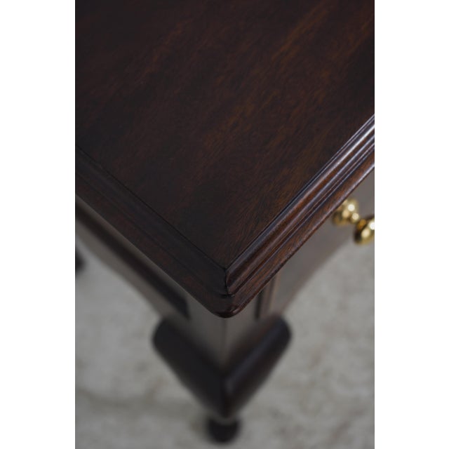 1970s Henkel Harris Virginia Galleries Jamestown Mahogany Server For Sale - Image 13 of 18