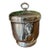 1960s Silver Plated Ice Bucket With Lid and Tongues PHV & Co England For Sale