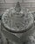 Anchor Hocking Vintage Anchor Hocking Wexford Covered Glass Ice Bucket With Metal Handle For Sale - Image 4 of 9