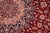 Art Nouveau 1990's Isphan Pak-Persian Red/Blue Wool Rug - 8'2'' X 10'4'' For Sale - Image 4 of 9