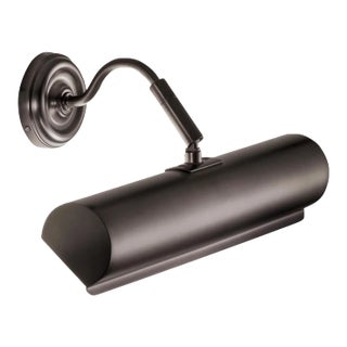 Black Bronze Picture Wall Light For Sale
