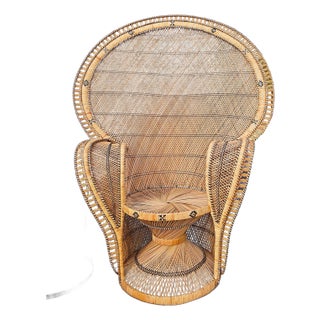 1960s Boho Peacock Chair For Sale