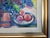 Mid 20th Century Mid-Century Original Floral Still Life Oil Impasto Painting For Sale - Image 5 of 8