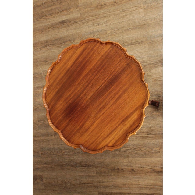 Georgian Style Mahogany Tilt Top Table For Sale - Image 4 of 18