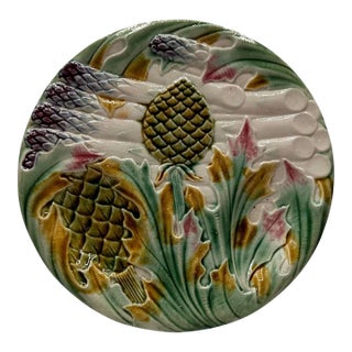 Antique French Asparagus Plate For Sale