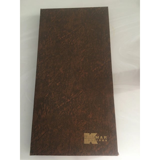 Mid-Century Modern Vintage Kalmar Designs Stainless Steel Cutlery Set Italy- Set of 4 For Sale - Image 3 of 7