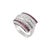 Gender: Ladies Metal Type: 14K White Gold Ring Size: 6 Width: 2.70 mm Head Measures: 14.90 mm x 18.65 mm Weight: 6.81...