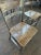 Vintage Mid-Century Toledo Steel Dining Chair Iconic lines; Perforated steel Toledo vintage industrial dining / side chair...