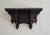 Handmade Moroccan Carved Wall Shelf, Brown For Sale - Image 10 of 10