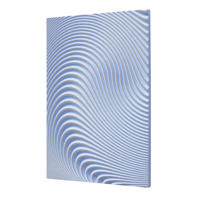 Wave Lila Wall Sculpture by Arno Hoogland For Sale