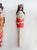 Mid 20th Century Mid-Century Japanese Folk Art Kimono Dolls Set of 3 For Sale - Image 5 of 16