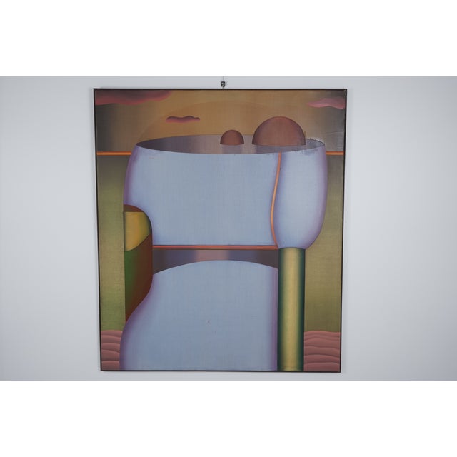 Helmut Rehme, Abstract Composition, 1973, Oil on Canvas For Sale - Image 13 of 13
