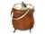 Early 20th Century Early 20th Century Edwardian English Oak Biscuit / Barrel Ice Bucket For Sale - Image 5 of 6