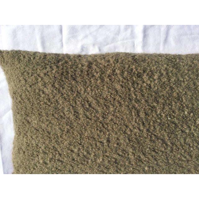 2020s Contemporary Baby Alpaca Lumbar Pillow For Sale - Image 5 of 5