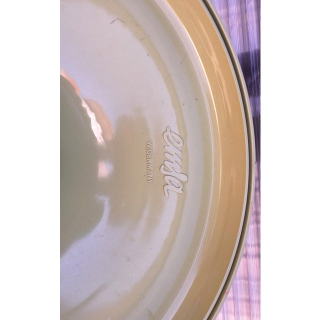 1970s Vintage Stool in Green Plastic from Emsa, 1970s For Sale - Image 5 of 6