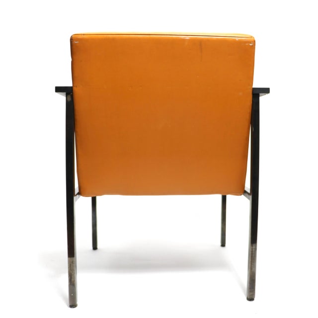 Herman Miller Mid Century Paddle Arm Chair After Nelson For Sale - Image 4 of 13