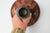 Vintage Nautical Italian Hand Tooled Leather Wrapped Decanter Bottle For Sale - Image 12 of 13