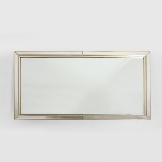 Large Hollywood Regency Style Mirror, 1980 For Sale - Image 15 of 15