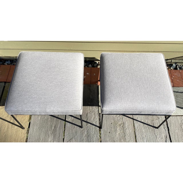 1960s Paul McCobb Hairpin Stools - a Pair For Sale In New York - Image 6 of 7