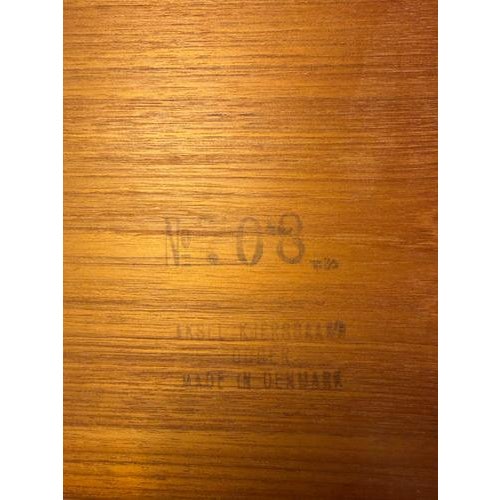No. 708 Serving Trolley in Teak by Aksel Kjersgaard for Odder Møbler For Sale - Image 10 of 11