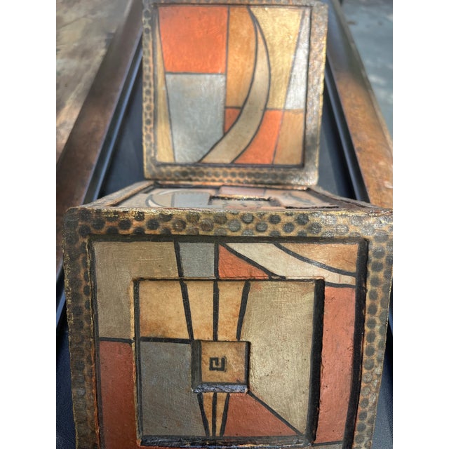 Sculpture Materials Contemporary Abstract Mixed Media Collage, Handmade Paper For Sale - Image 7 of 11